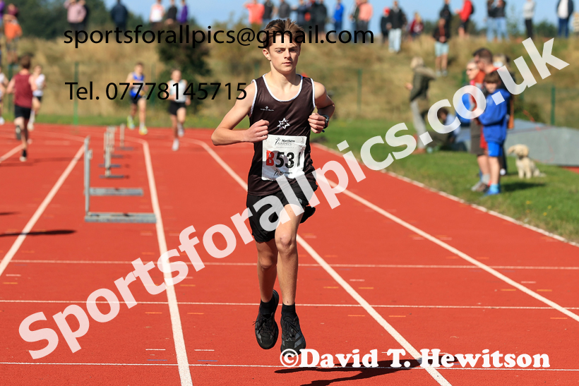 Boys Under-16s, 2026 Northern Mens 6 and Womens 4 Stage and Youngsters Relays, Silksworth, Sunderland. Photo: David T. Hewitson/Sports for All Pics